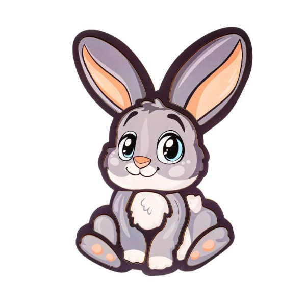 Дитячий пазл-вкладиш "Зайчик" Puz-22971, 12 елементів (Puz-22971)