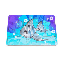 Детский деревянный пазл Морская рыбка Арт-10031, 20 элементов(Арт-10031)