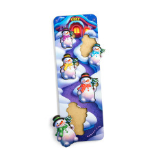 Розвиваючий пазл-вкладиш "Сніговики" (ПСД227) PSD227 більше-менше (PSD227)