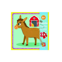 Детский пазл "Ферма" LA01, 12 элементов(LA01)