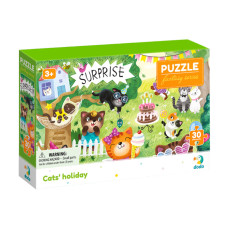 Детские пазлы 300417 "Праздник котиков" 30 элементов(300417)