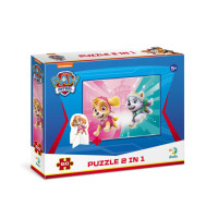 Дитячі Пазли Paw Patrol "Подружки" DoDo 200166 60 елементів, з фігуркою (200166)