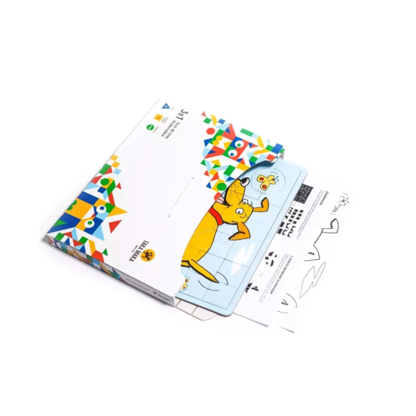 Дитячи Пазли 3 в 1  "Синя, песик" Така Мака 960193 20 елементів (960193)