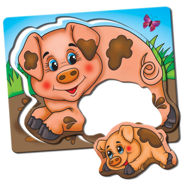 Дитяча настільна гра Мами і малюки 81091 домашні тварини (81091)