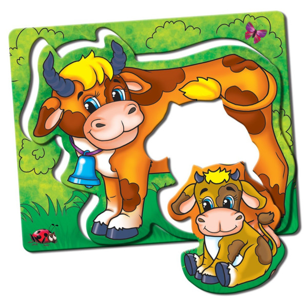 Дитяча настільна гра Мами і малюки 81091 домашні тварини (81091)