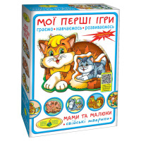 Детская настольная игра Мамы и малыши 81091 домашние животные(81091)