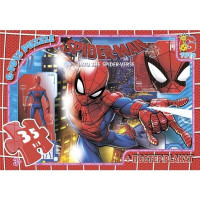 Детский пазл "Человек-паук" SM893 плакат 35 элементов(SM893)