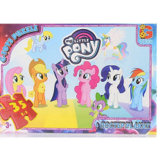 Дитячий пазл "My little PONY" MLP013 постер 35 елементів (MLP013)