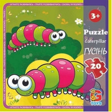Пазлы детские "Насекомые" LI06, 20 элементов(LI06)