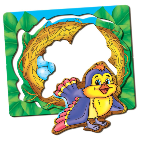 Детская настольная игра "Кто где живет?" 81145, 12 животных (81145)