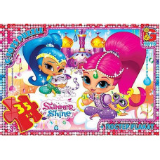 Дитячий пазл класичний "Шиммер і Шайн" OS618 постер 35 елементів (OS618)