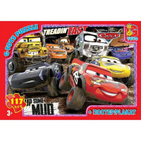 Дитячий пазл класичний "Тачки" Z10176 постер 117 елементів (Z10176)