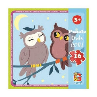 Дитячий пазл "Лісові мешканці" LR04, 16 елементів 20 х 21 см (LR04)