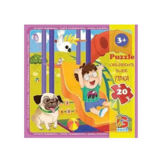 Дитячий пазл "Дитячий майданчик" LX10, 20 елементів 20 х 21 см (LX10)