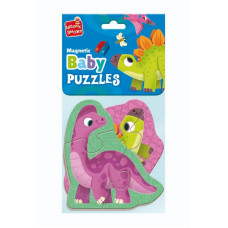Дитячий магнітний бейбі пазл "Динозаврики" VT3208-27, 7 елементів (VT3208-27)