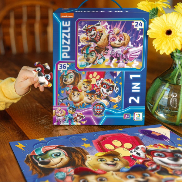 Пазл дитячий 2 в 1 "Зберігаємо світ у безпеці!" 200573, 36 елементів (200573)