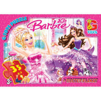 Дитячий пазл "Barbie" BA001 плакат 35 елементів (BA001)