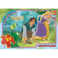 Дитячий пазл "Рапунцель" TA012 плакат 35 елементів (TA012)
