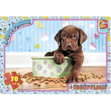 Дитячий пазл "Домашні улюбленці" AN139 плакат 70 елементів (AN139)