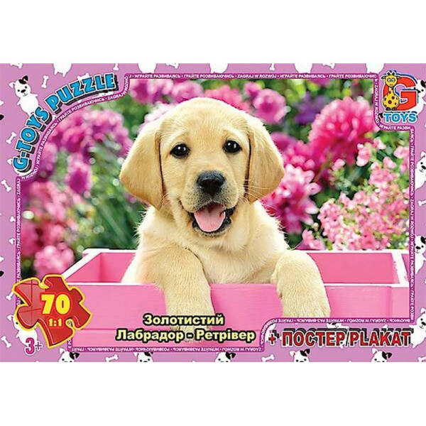 Дитячий пазл "Домашні улюбленці" AN147 плакат 70 елементів (AN147)