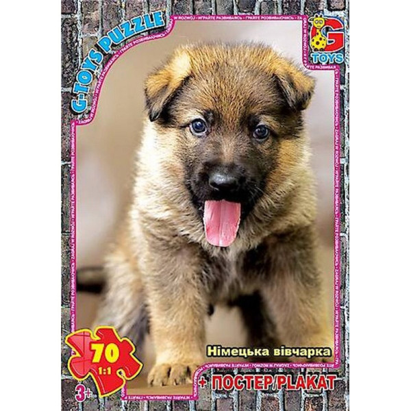 Дитячий пазл "Домашні улюбленці" AN149 плакат 70 елементів (AN149)