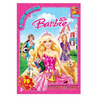 Дитячий пазл "Barbie" BA013 плакат 70 елементів (BA013)