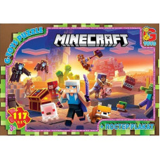Дитячий пазл "Minecraft" MC804 плакат 117 елементів (MC804)