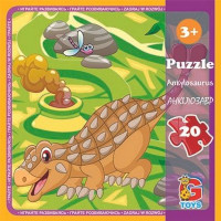 Дитячий пазл "Динозаври" LD06, 20 елементів (LD06)