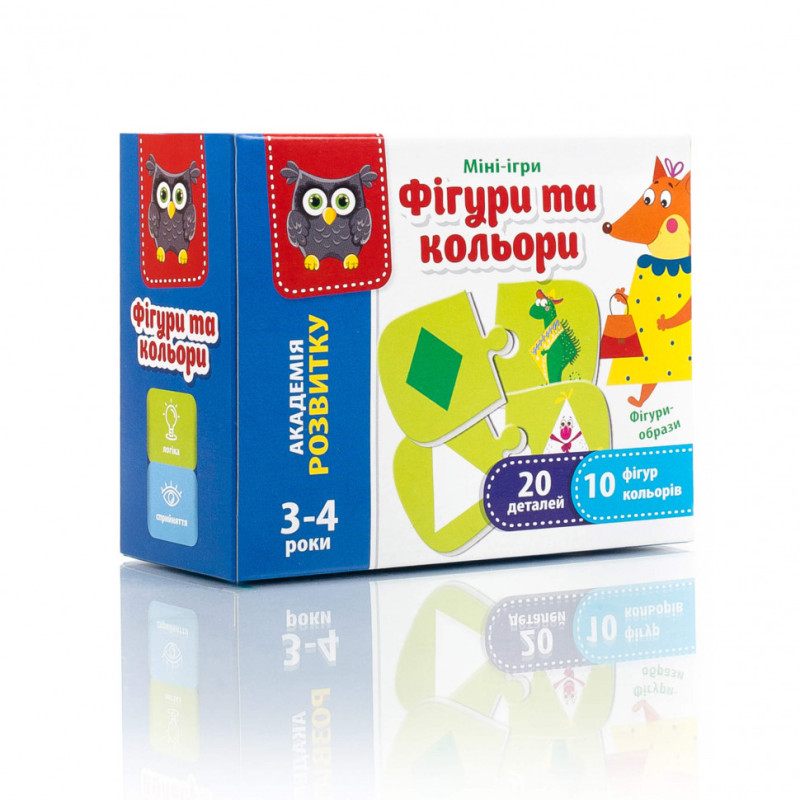 Дитяча міні-гра Відповідність пазли VT5111, 20 деталей