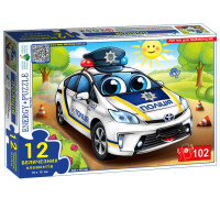Пазл дитячий Поліція 88199, 12 великих елементів (88199)