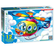 Пазл дитячий Вертоліт 88182, 12 великих елементів (88182)