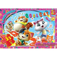 Дитячий пазл "44 кошеняти" YT50 постер 35 елементів (YT50)