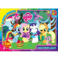Дитячий пазл "My little Pony" MLP012 постер 117 елементів (MLP012)