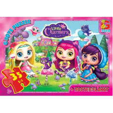Дитячий пазл "Little Charmers" LC490 постер 35 елементів (LC490)