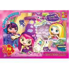 Дитячий пазл "Little Charmers" LC492 постер 70 елементів (LC492)