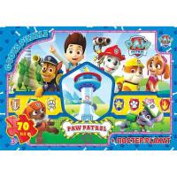 Дитячий пазл "Paw Patrol" PW08908 постер 70 елементів (PW08908)