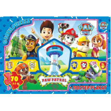 Дитячий пазл "Paw Patrol" PW08908 постер 70 елементів (PW08908)
