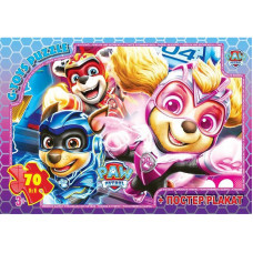 Дитячий пазл "Paw Patrol" PW08910 постер 70 елементів (PW08910)