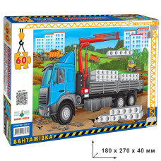 Детский пазл "Грузовик" Энергия Плюс 85631 на 60 элементов(85631)