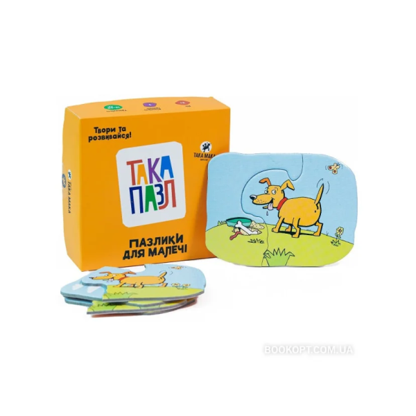 Детские Пазлы "Песик" Така Мака 960223 6 элементов(960223)