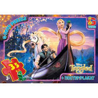 Пазли дитячі "Рапунцель" TA001, 35 елементів         (TA001)