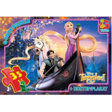Пазлы детские "Рапунцель" TA001, 35 элементов        (TA001)