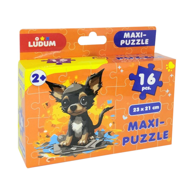 Пазл детский макси "Собачка" ME5032-05, 16 крупных элементов (ME5032-05)