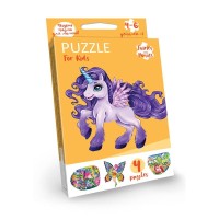 Детские развивающие пазлы "Puzzle For Kids" PFK-05-12, 2 картинки