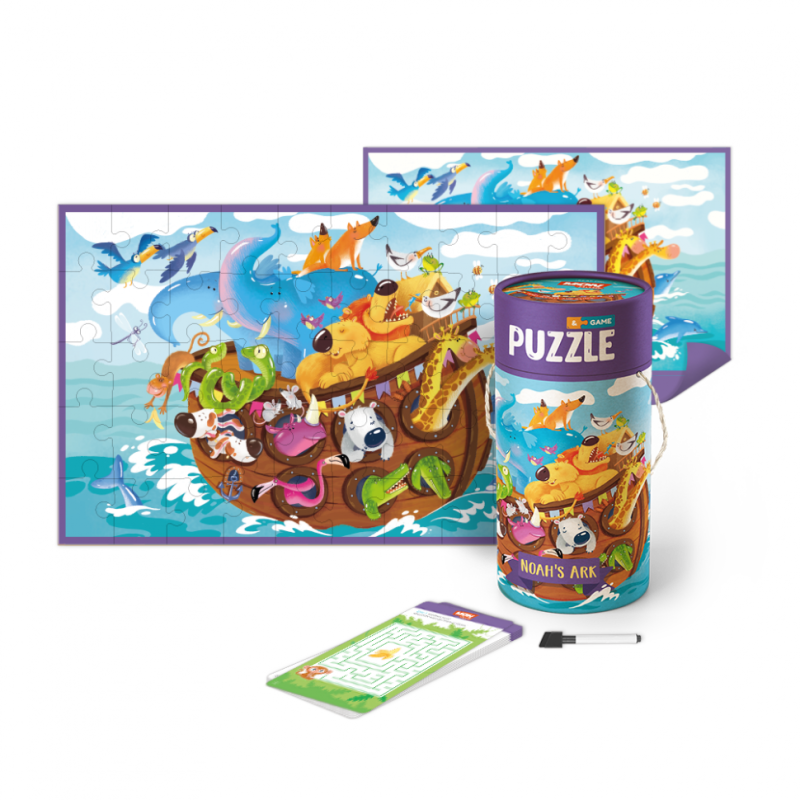 Дитячий пазл /гра Mon Puzzle "Ноїв ковчег" 200114, 50 деталей