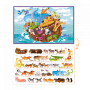 Детский пазл/игра Mon Puzzle "Ноев ковчег" 200114, 50 деталей