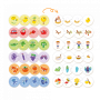 Детский пазл/игра Mon Puzzle "Цветные развлечения" 200105, 6 двусторонних пазлов на 4 элемента