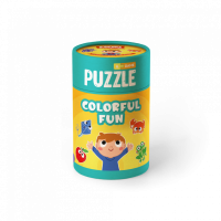 Дитячий пазл /гра Mon Puzzle "Кольорові розваги" 200105, 6 двосторонніх пазлів на 4 елементи