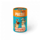 Дитячий пазл /гра Mon Puzzle "Кольорові тварини" 200100, 10 пазлів по 2 елементи