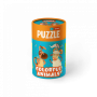 Дитячий пазл /гра Mon Puzzle "Кольорові тварини" 200100, 10 пазлів по 2 елементи